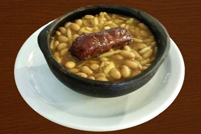 Imagen de LONGANIZA DE CHILLAN CON PURÉ PICANTE